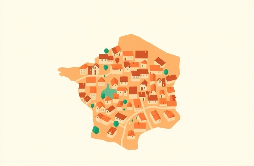 Carte du secteur d'intervention autour de Wattrelos (59150)